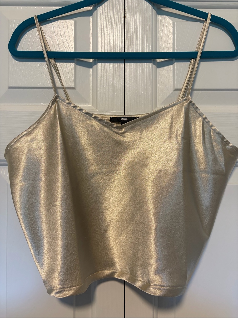 Vans Gold Satin Tank Top